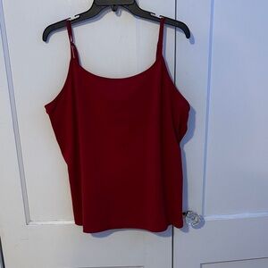 Lane Bryant Rich Red Camisole Top